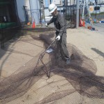 防球ネット張替工事