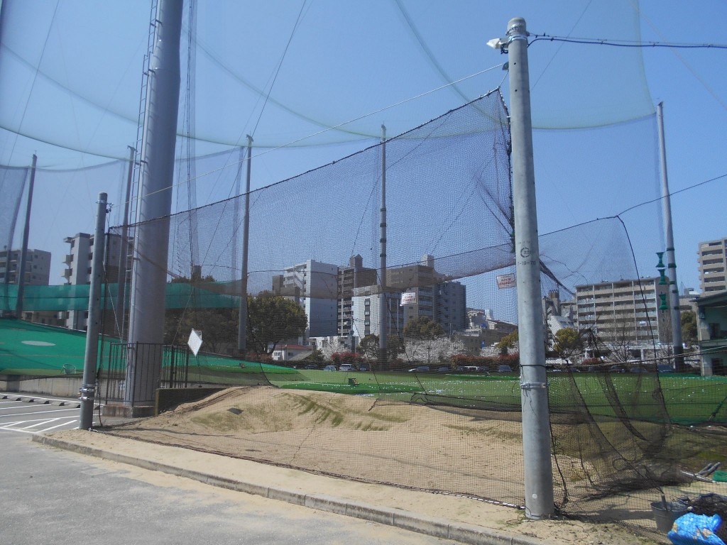 防球ネット張替工事