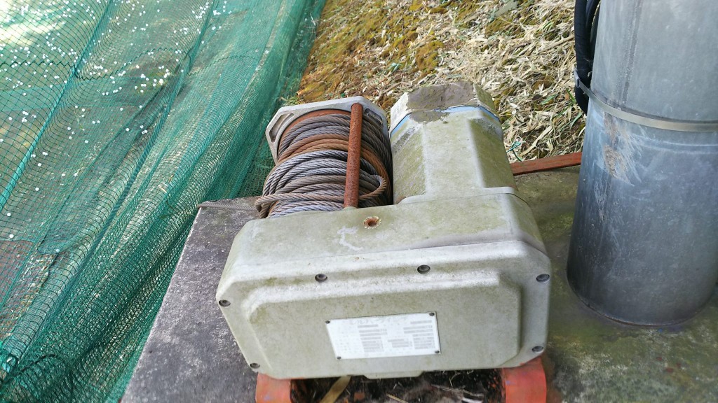 ワイヤー交換工事