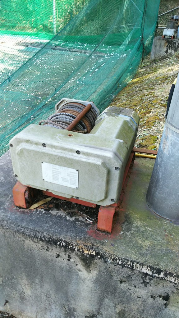 ワイヤー交換工事