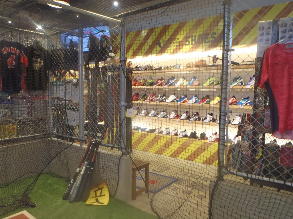 防球ネット増設工事