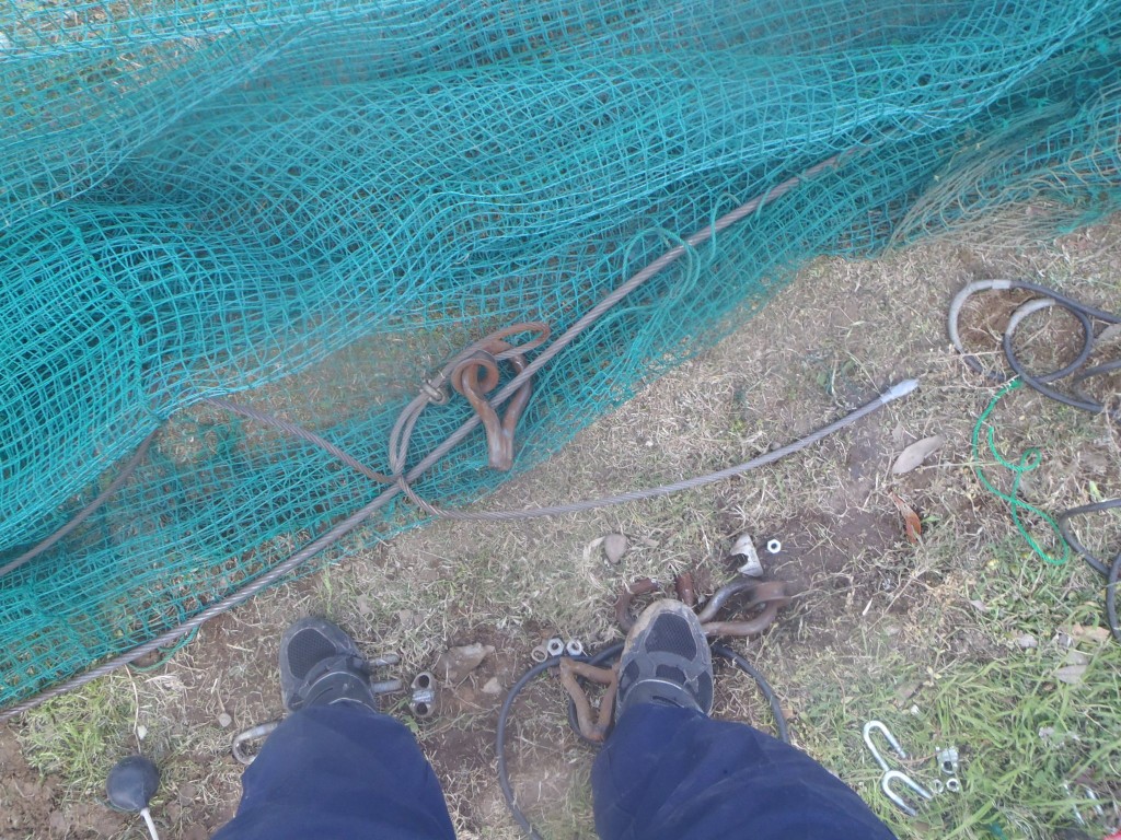 アンカー復旧工事