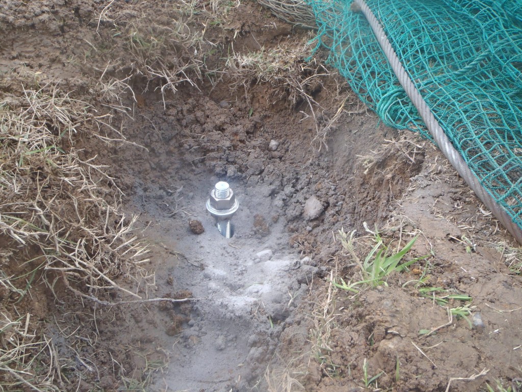 アンカー復旧工事