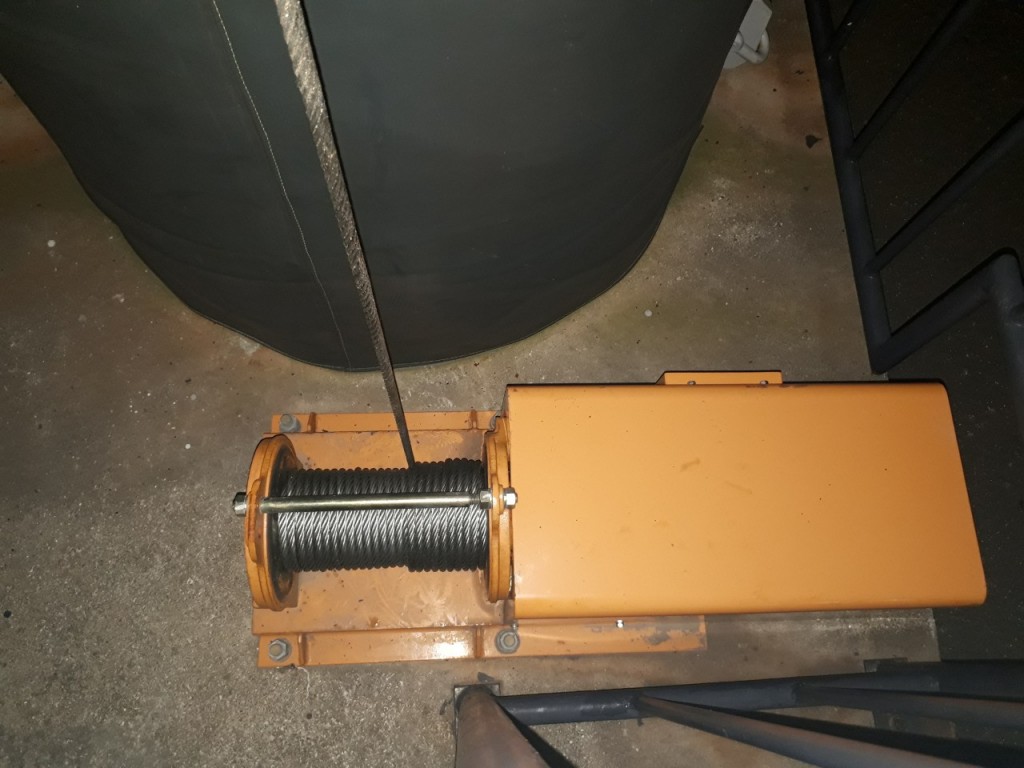 ワイヤー交換工事