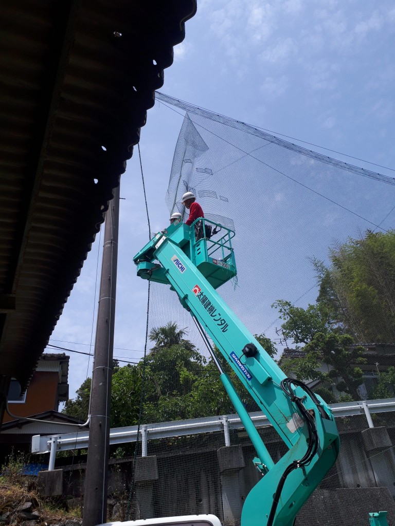 ネット張替工事