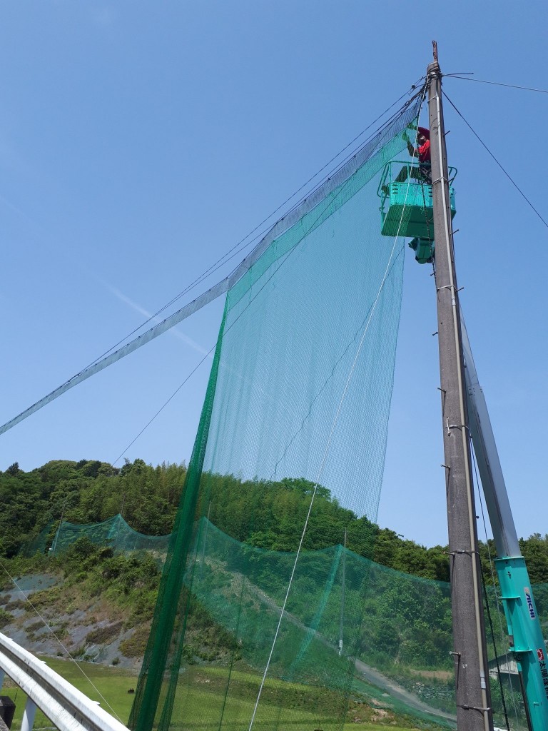 ネット張替工事