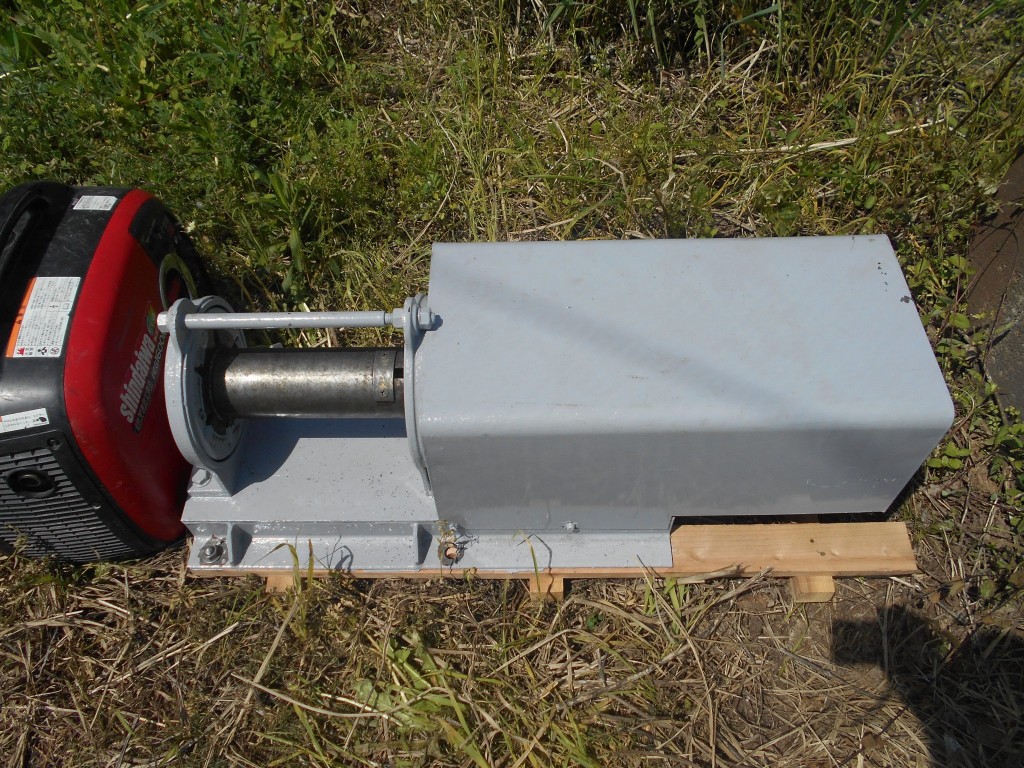 電動ウィンチ交換工事