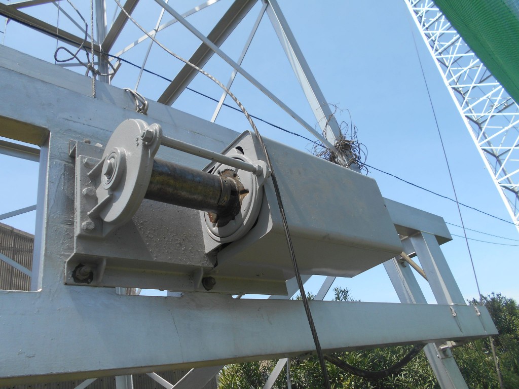 電動ウィンチ交換工事