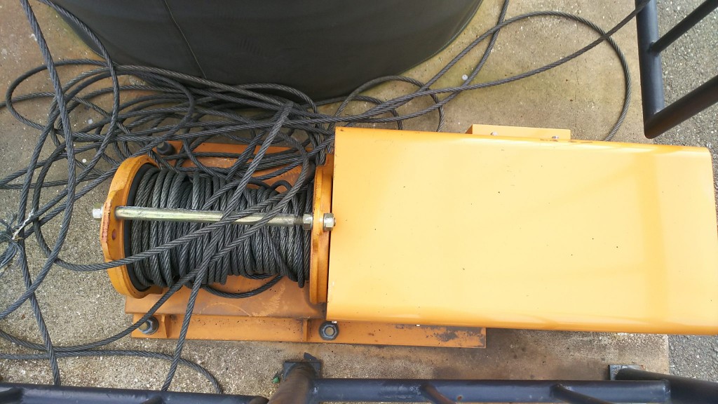 ワイヤー交換工事