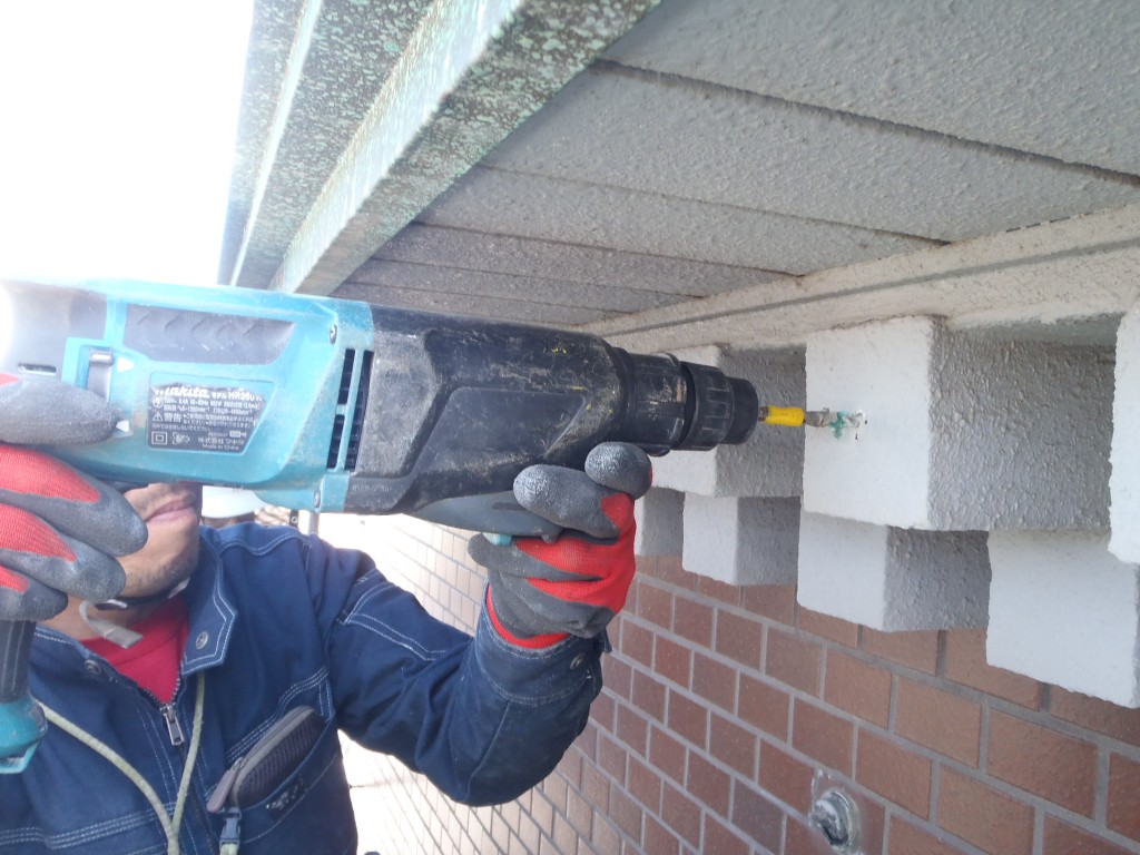 剥落防止ネット工事