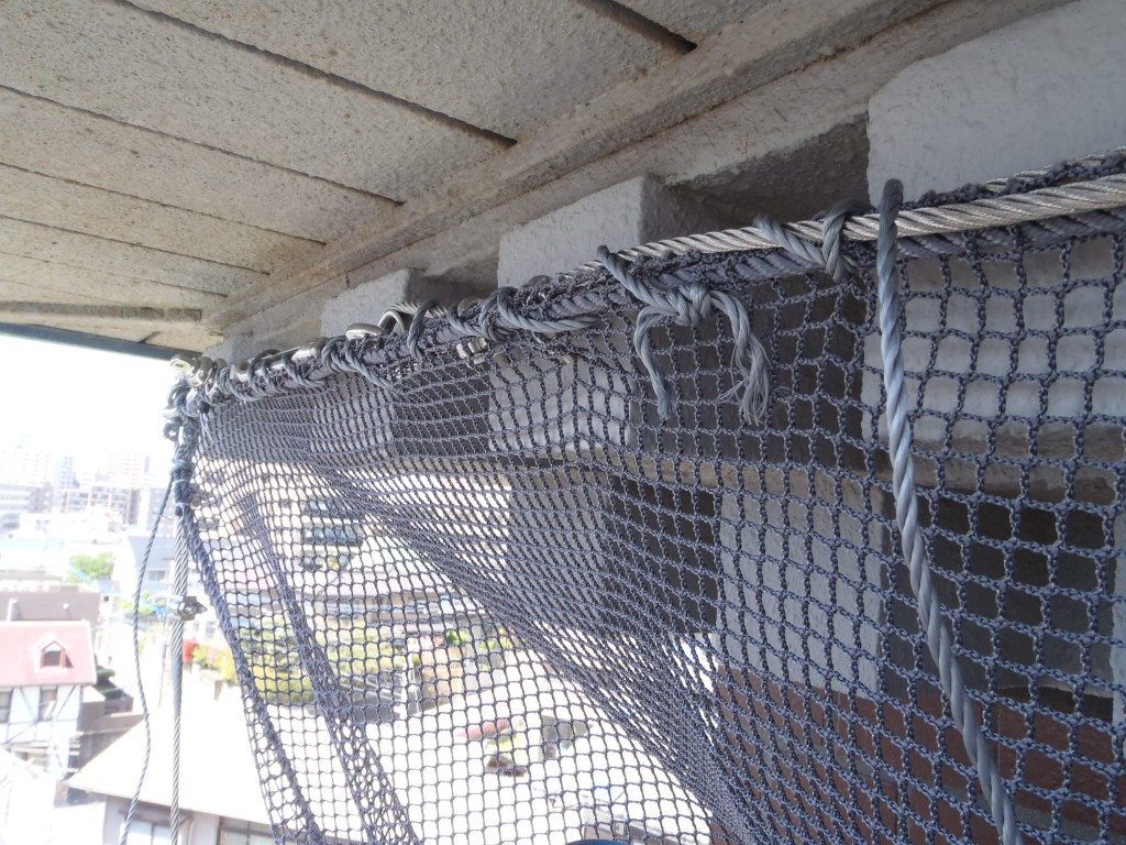 剥落防止ネット工事