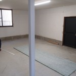 インドアゴルフネット新設工事