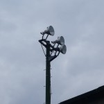 LED投光器設置工事