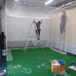 インドアゴルフ設置工事