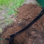 防球ネットガイドアンカー復旧工事