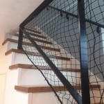 個人宅落下防止ネット設置工事