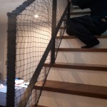 個人宅落下防止ネット設置工事