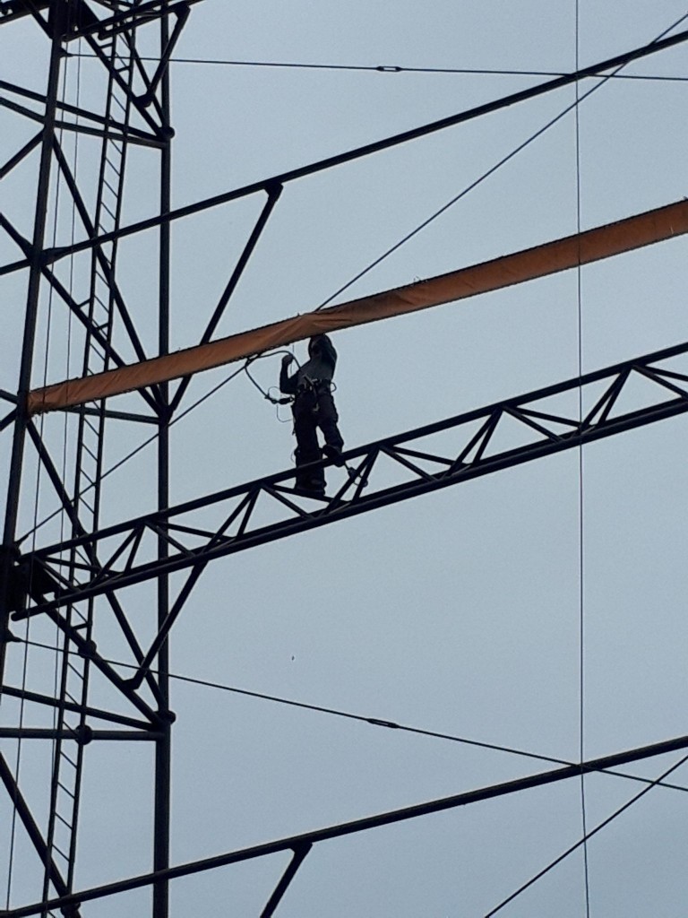 ゴルフ練習場メンテナンス工事