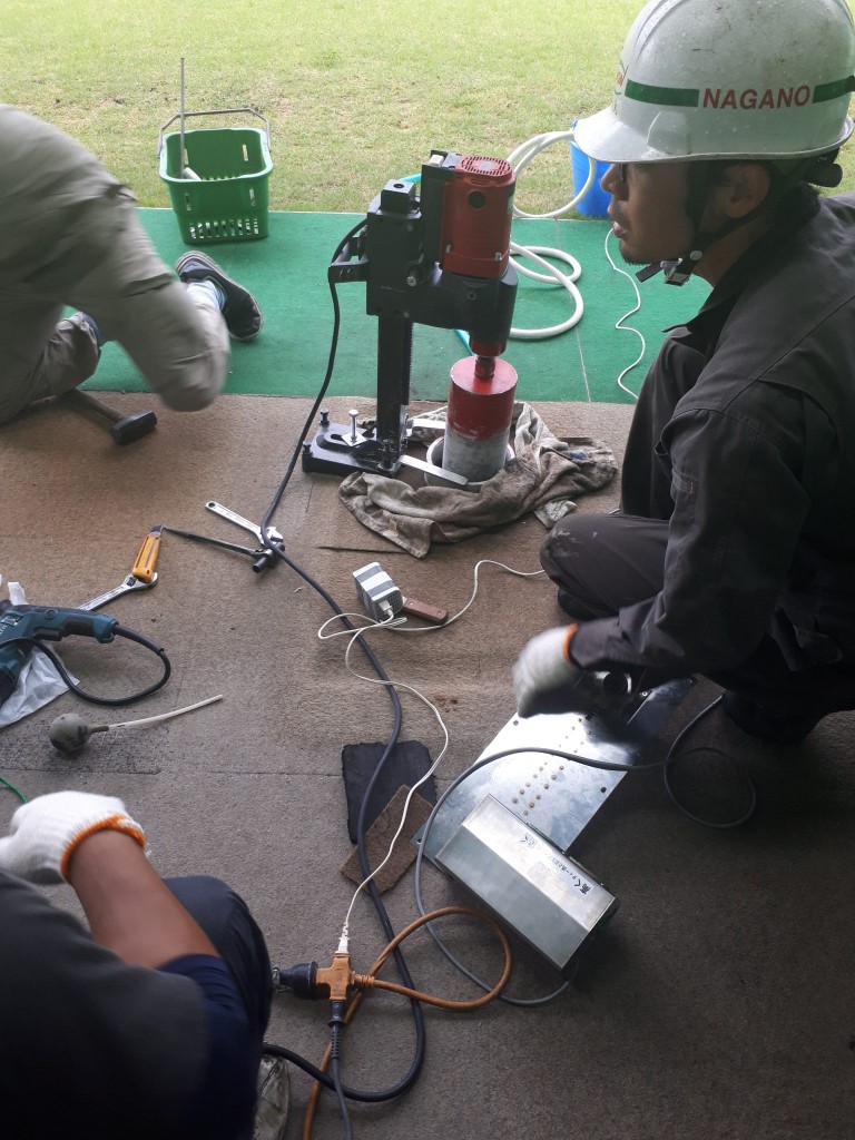 ティーアップ機設置工事