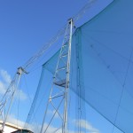 防球ネット張替工事