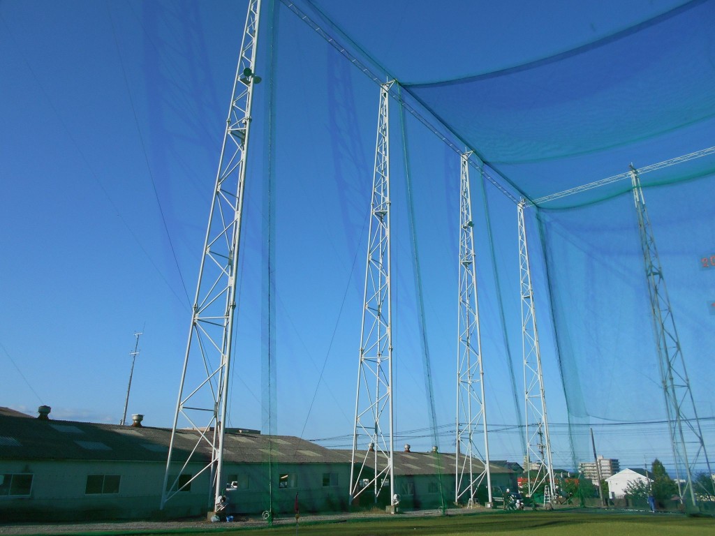 防球ネット張替工事