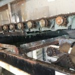 ボール洗浄機チェーン交換工事