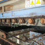 ボール洗浄機チェーン交換工事