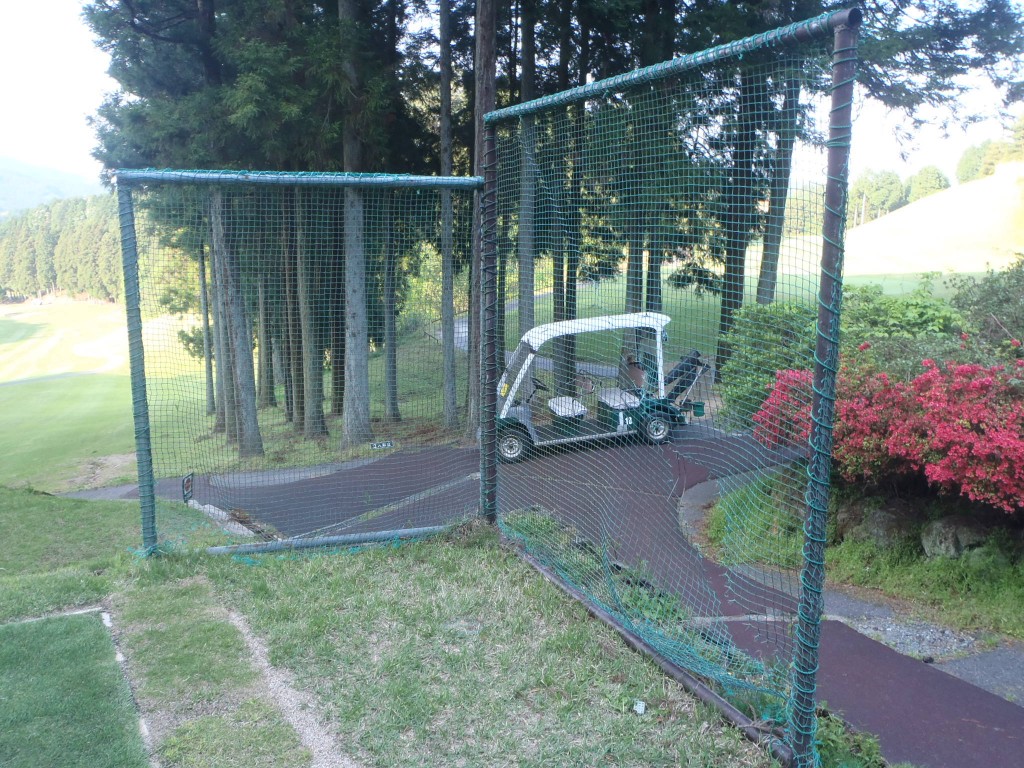 防球ネット張替工事