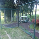 防球ネット張替工事