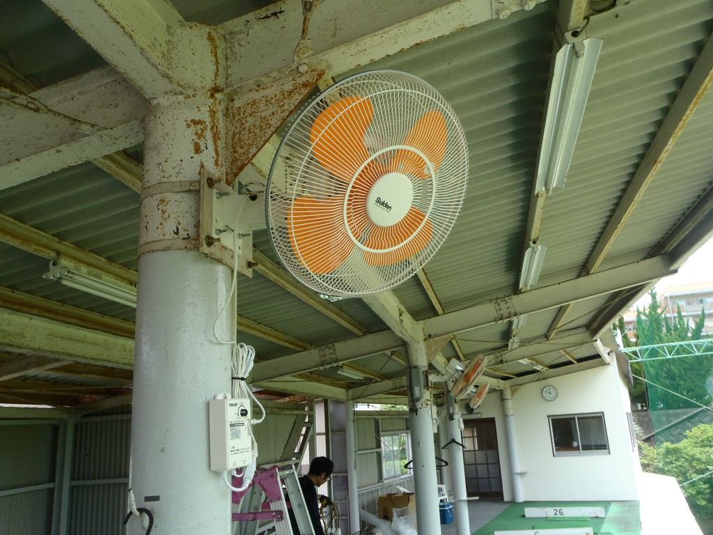 扇風機交換工事
