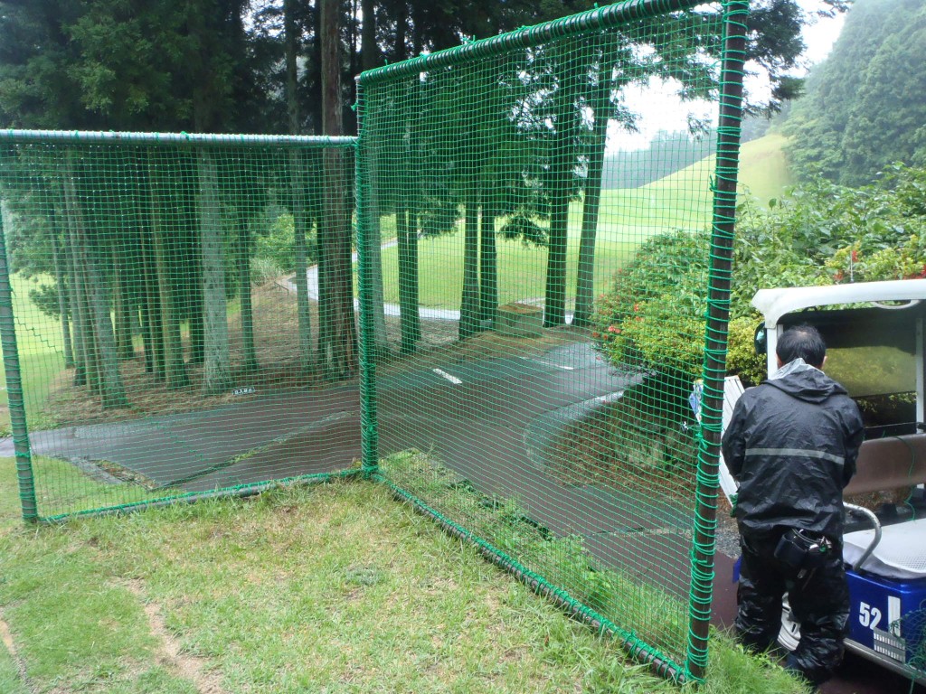 防球ネット張替工事