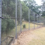 防球ネット設置工事