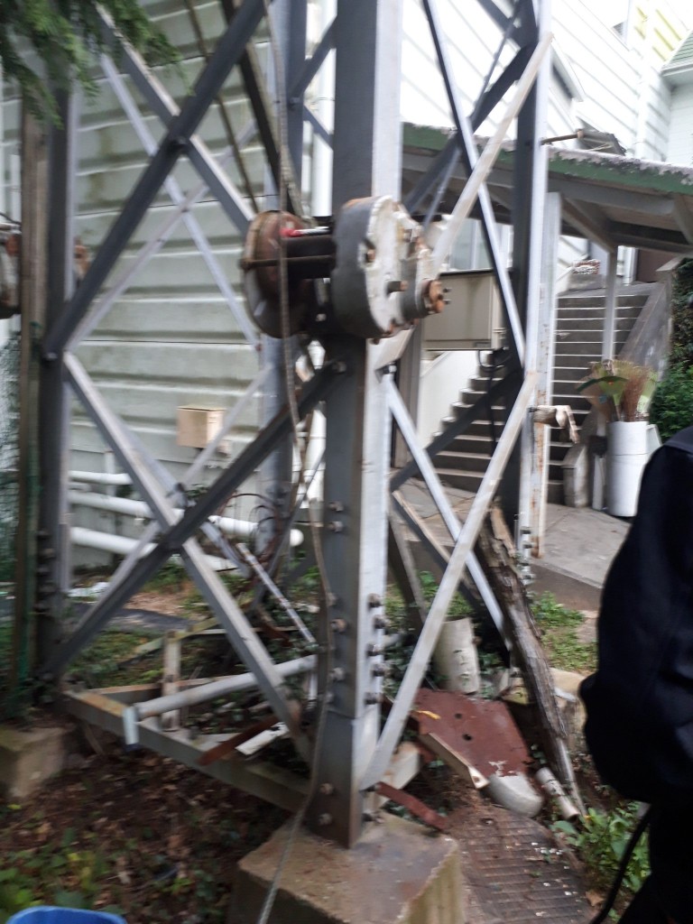 手動ウィンチ交換工事