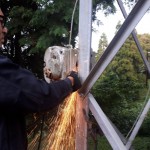 手動ウィンチ交換工事