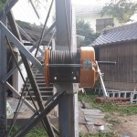 手動ウィンチ交換工事