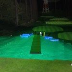 人工芝貼り工事