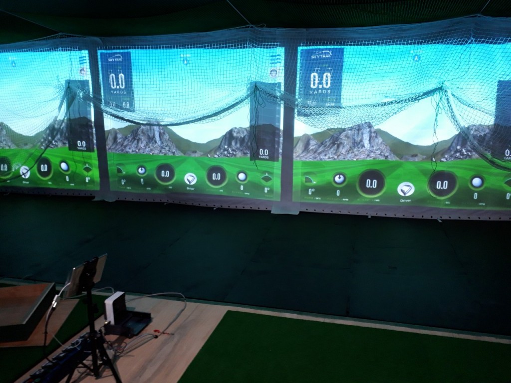 インドアゴルフ施設設置工事