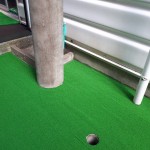 人工芝貼り替え工事