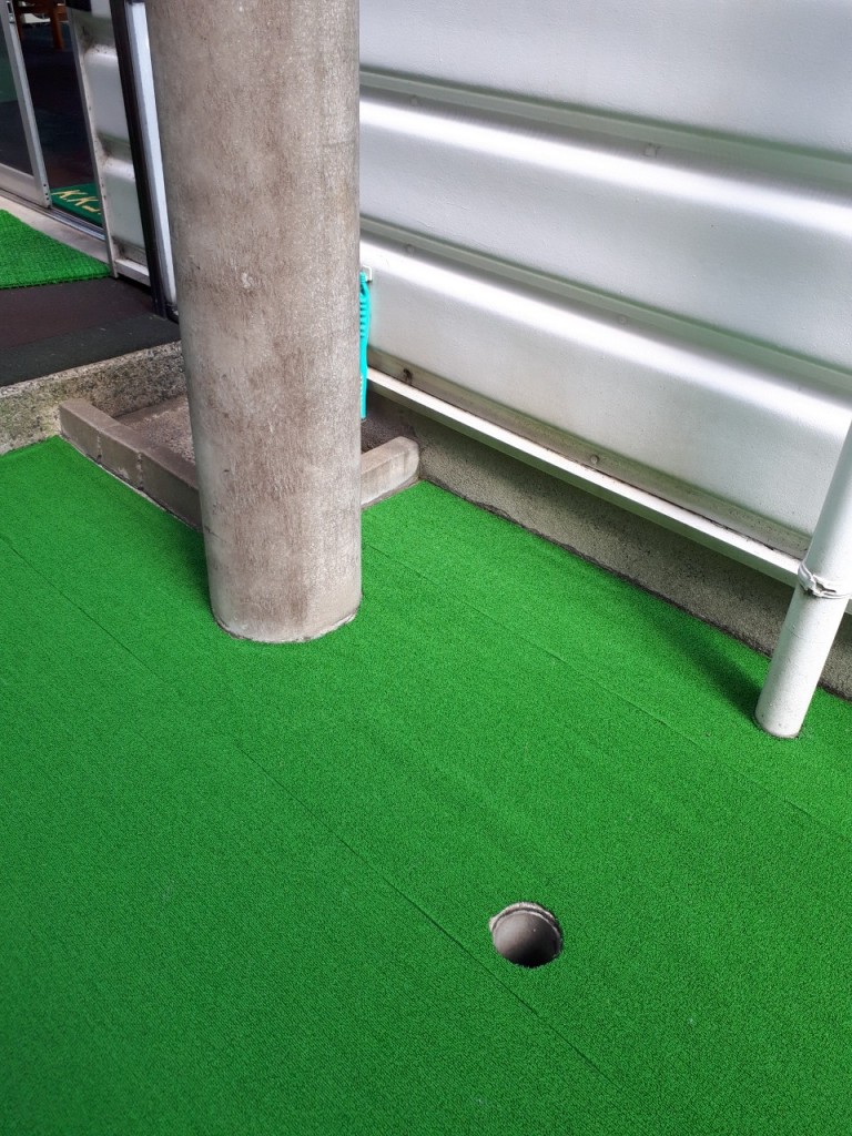 人工芝貼り替え工事