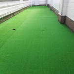 人工芝貼り替え工事