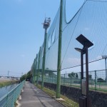 防球ネット張替工事