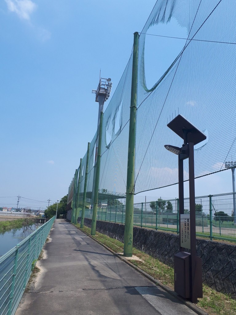 防球ネット張替工事