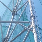 固定張りネット張替工事