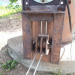 ウィンチワイヤー交換工事