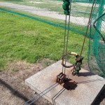 ウィンチワイヤー交換工事