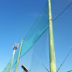 防球ネット張替工事