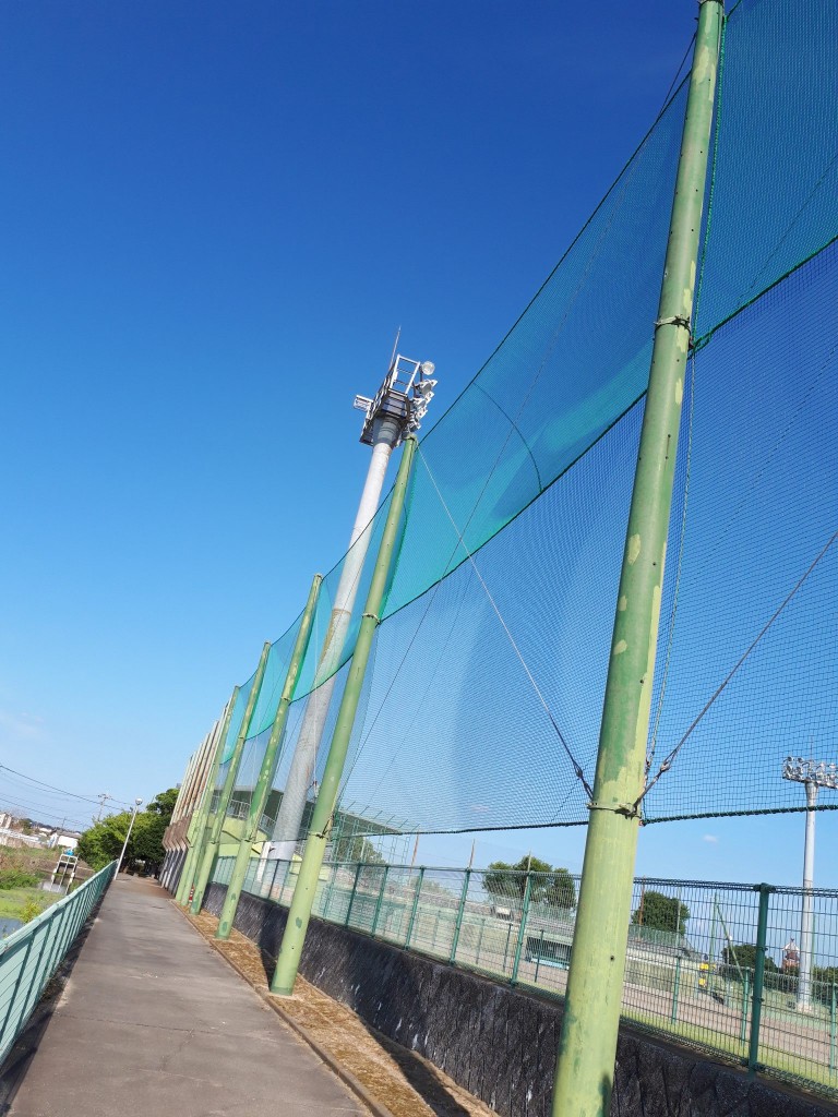 防球ネット張替工事