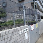 ゴミ置き場ネット張替工事