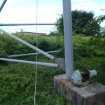 ウィンチワイヤー交換工事