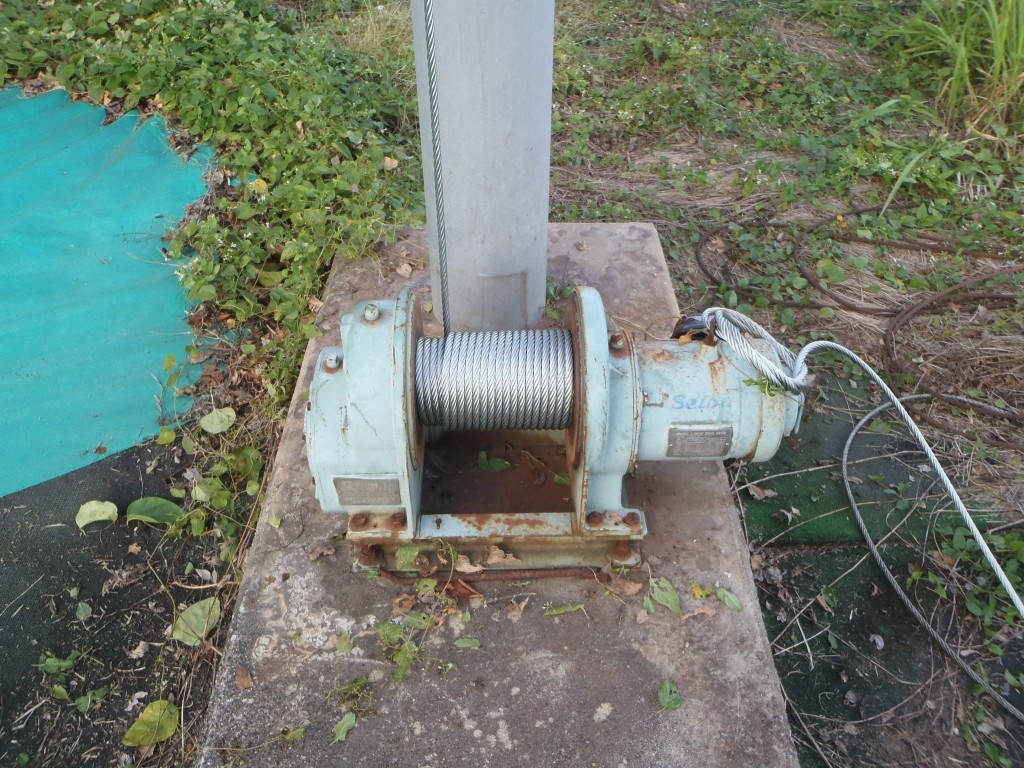 ワイヤー交換工事